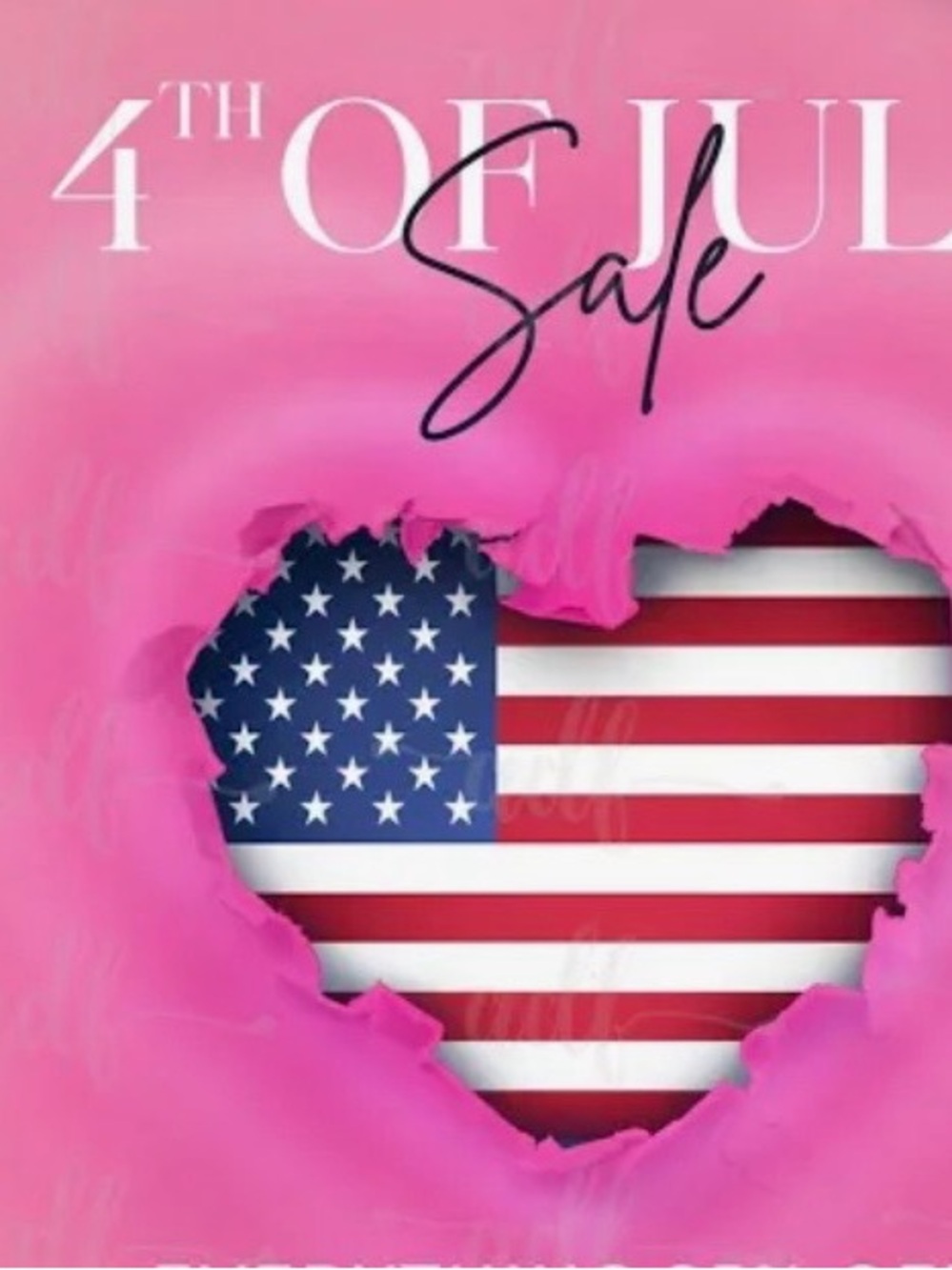 4th of July SALE!